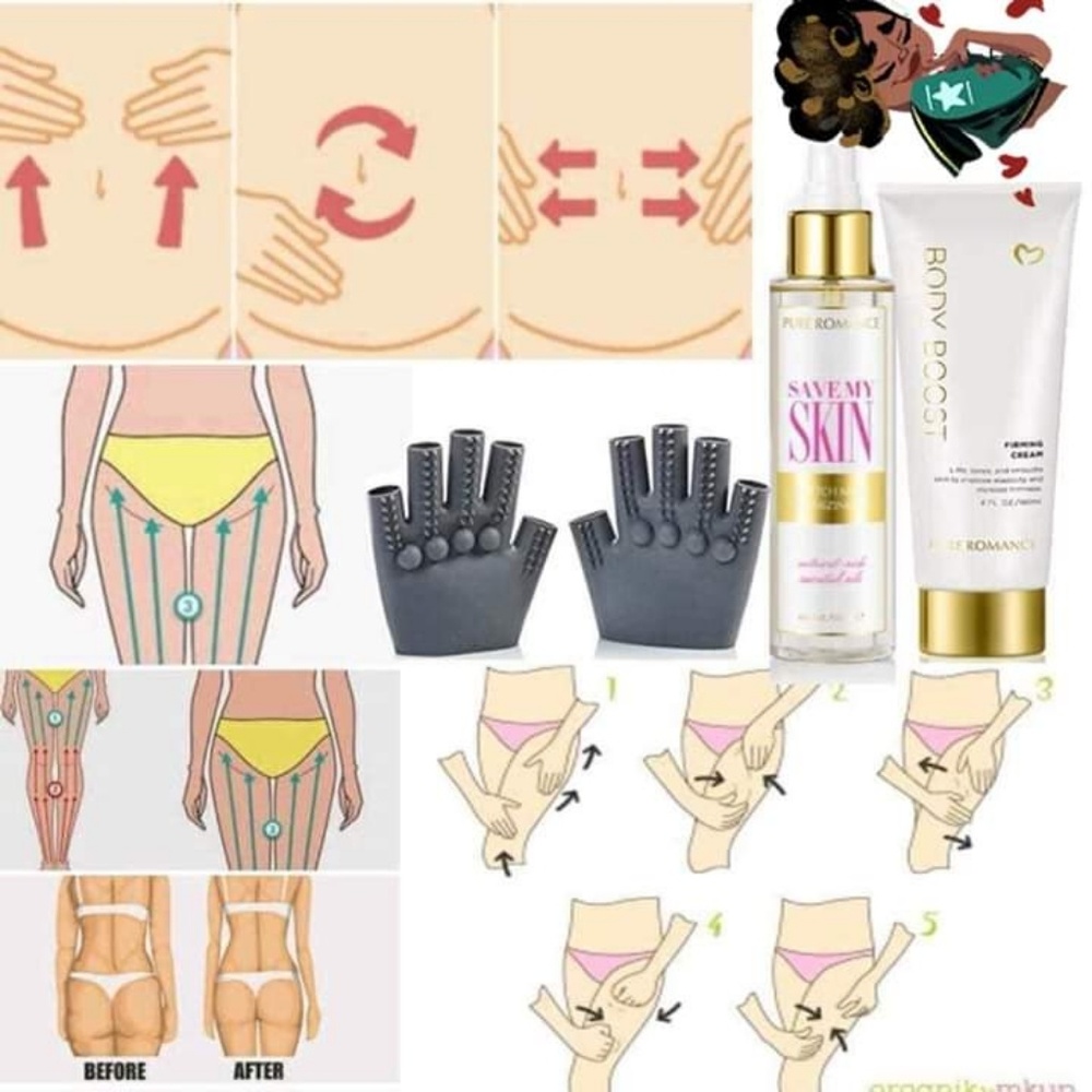 Body boost ,In Good hands, save my skin.